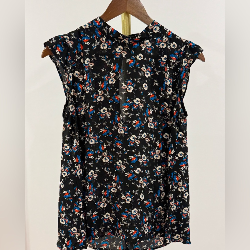 Lily White Black Floral Dress